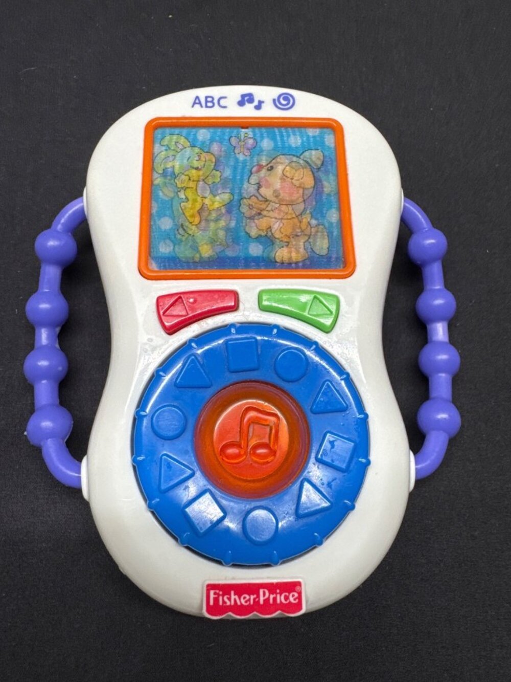 Fisher-Price 2006 Laugh & Learn Learning Music Player (Model K6422) Purple Ribbe